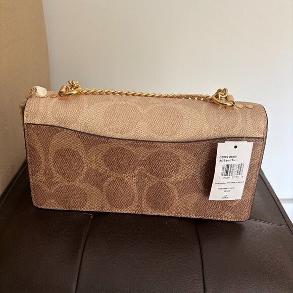 Klare Envelope Crossbody Bag In Blocked Signature Canvas NWT - Picture 10 of 11